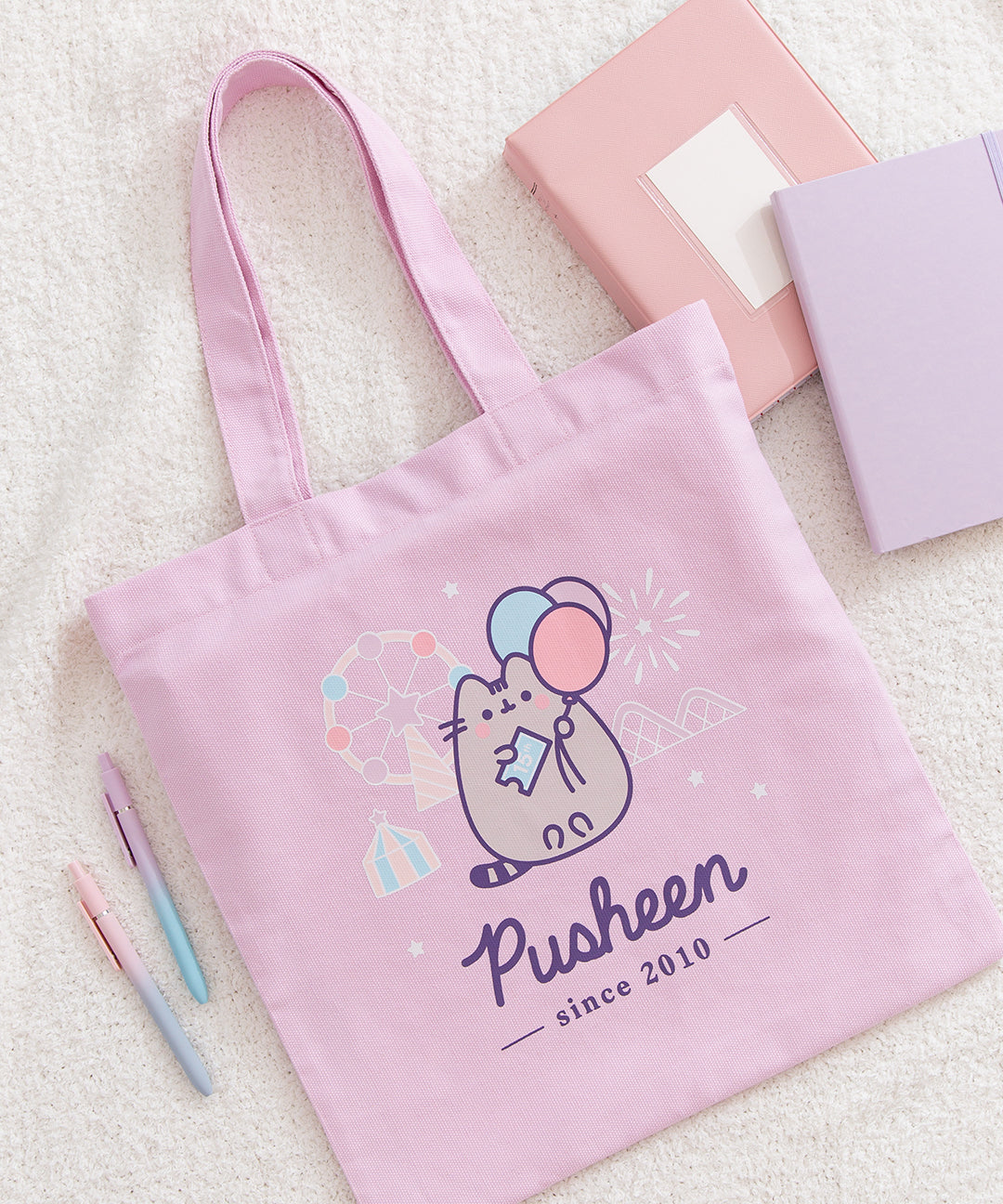 Pusheen 15th Anniversary Tote Bag