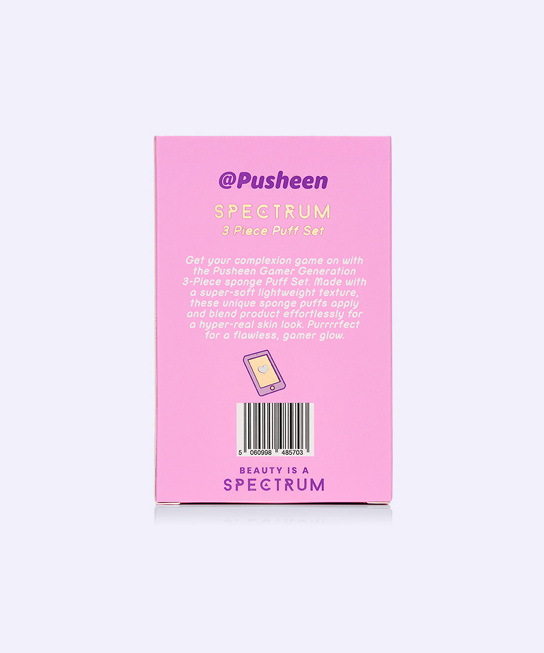 Gaming Pusheen 3-Piece Makeup Puffs Set