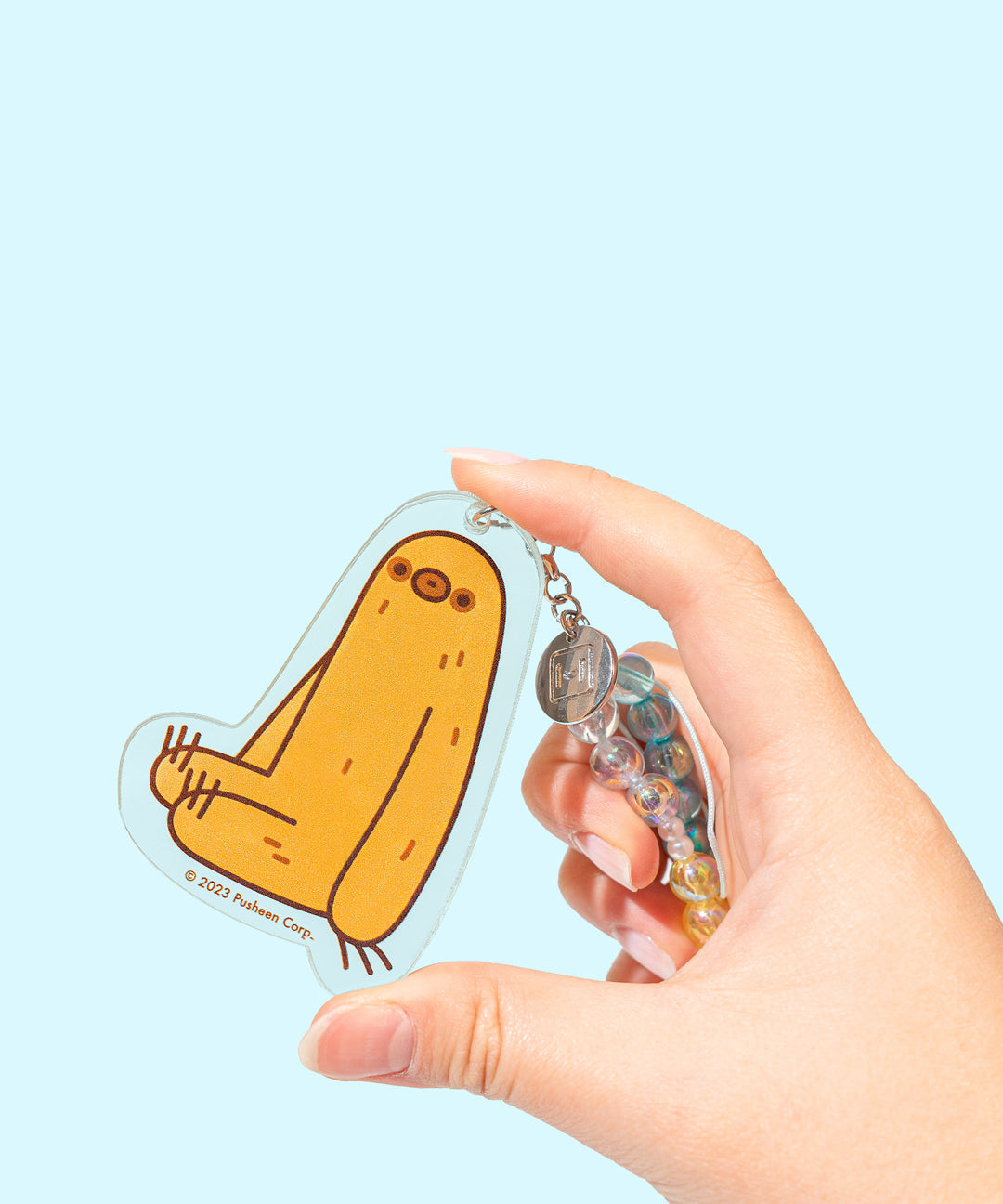 Sloth Beaded Phone Charm