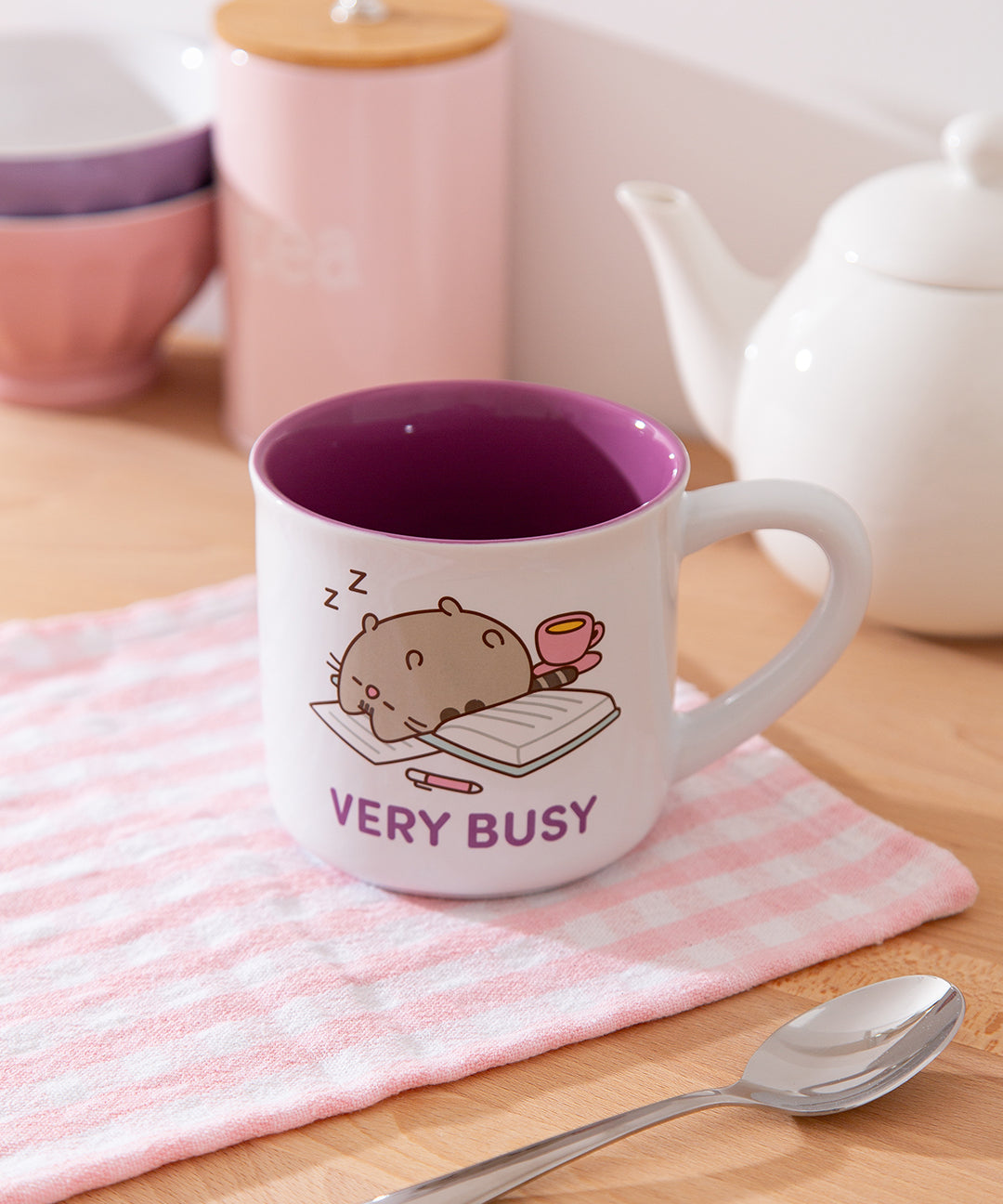 Pusheen Very Busy Mug