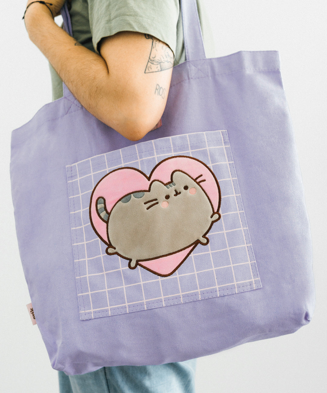 Pusheen Heart Deluxe Tote Bag