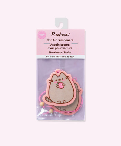 Pusheen Strawberry Air Fresheners 2-pack
