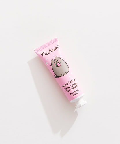 Pusheen Strawberry Lip Balm & Hand Lotion Set