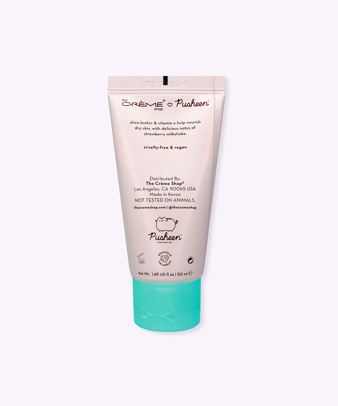 The Crème Shop x Pusheen Strawberry Milkshake Hand Crème